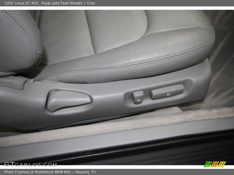 Royal Jade Pearl Metallic / Gray 1992 Lexus SC 400