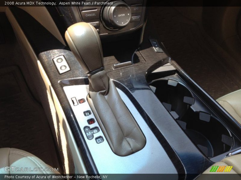 Aspen White Pearl / Parchment 2008 Acura MDX Technology