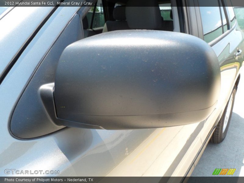 Mineral Gray / Gray 2012 Hyundai Santa Fe GLS