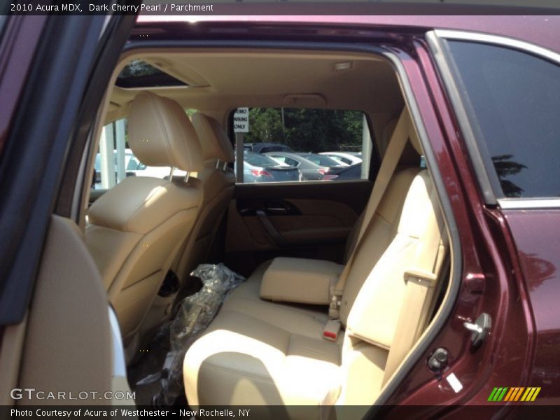 Dark Cherry Pearl / Parchment 2010 Acura MDX