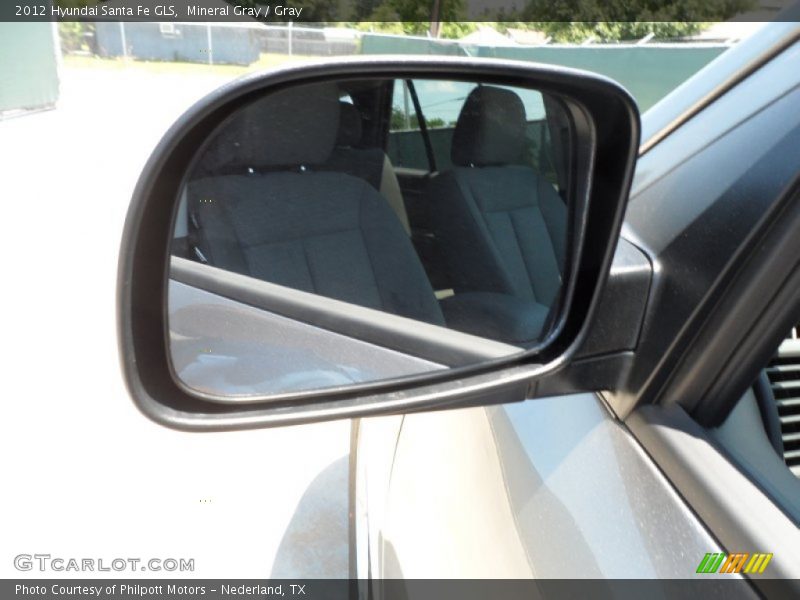 Mineral Gray / Gray 2012 Hyundai Santa Fe GLS