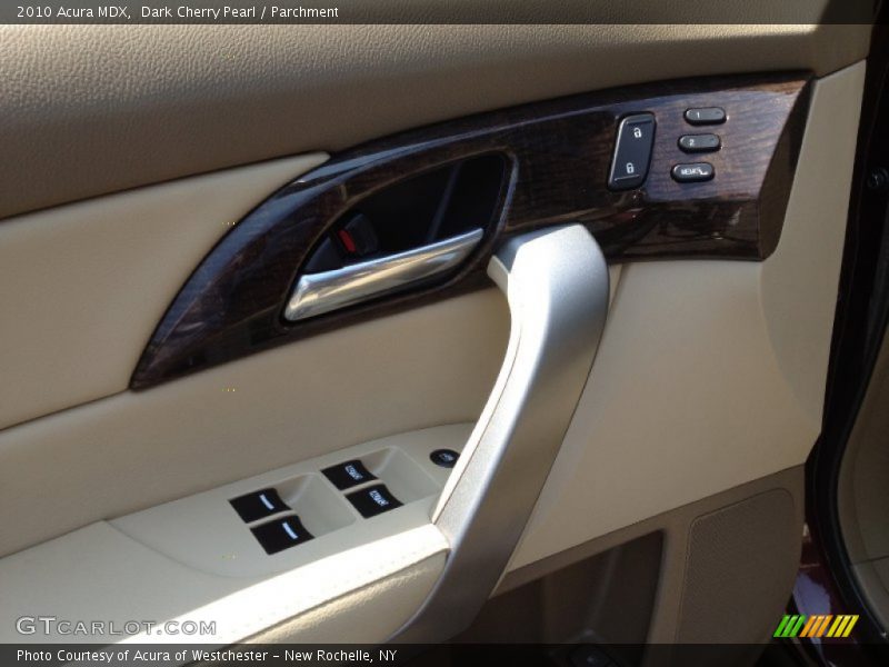 Dark Cherry Pearl / Parchment 2010 Acura MDX