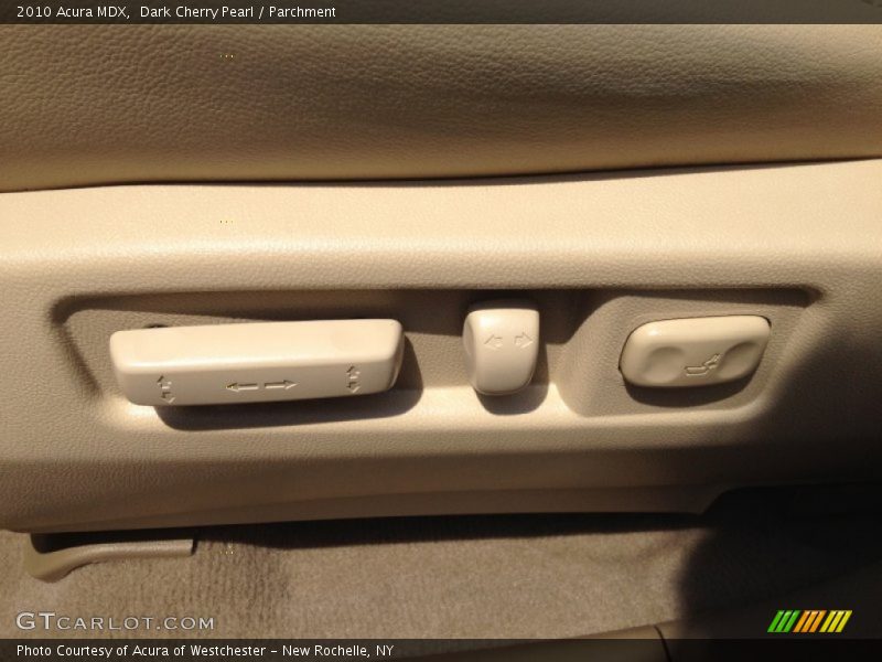 Dark Cherry Pearl / Parchment 2010 Acura MDX