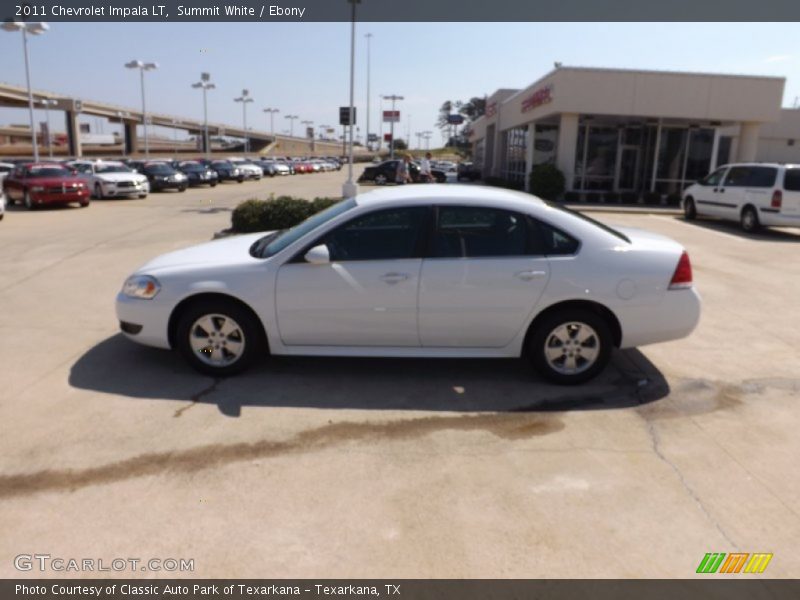 Summit White / Ebony 2011 Chevrolet Impala LT