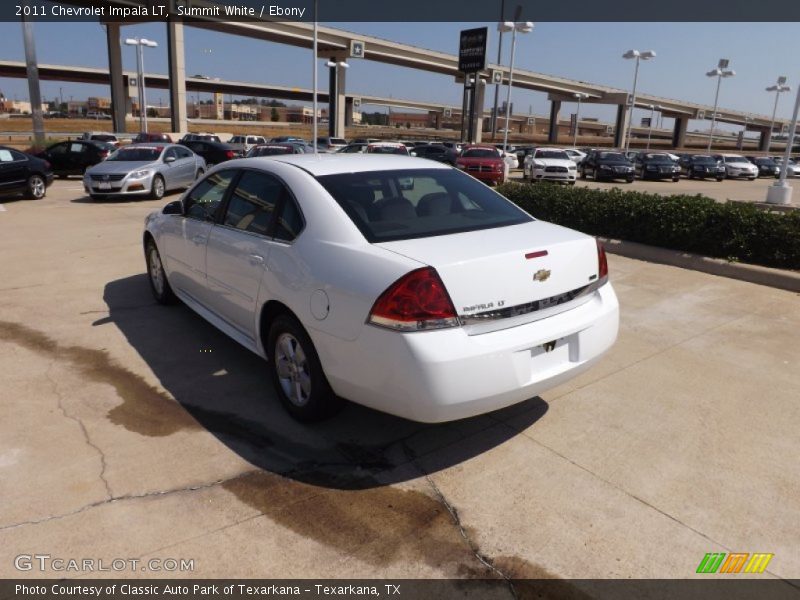 Summit White / Ebony 2011 Chevrolet Impala LT