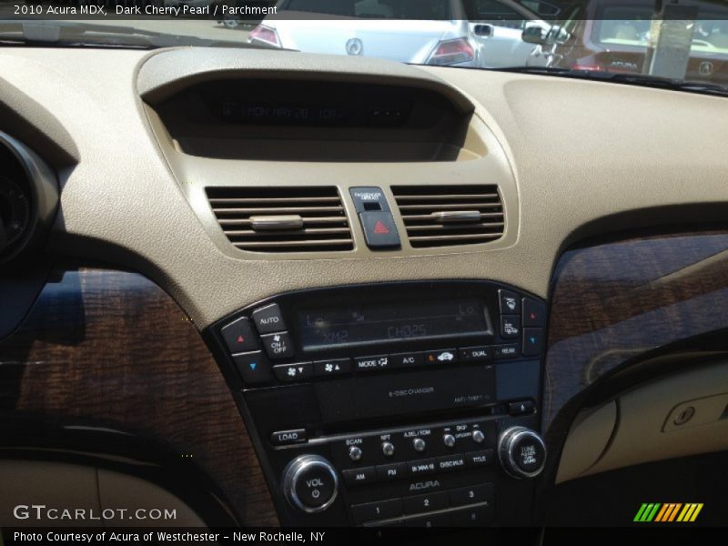 Dark Cherry Pearl / Parchment 2010 Acura MDX