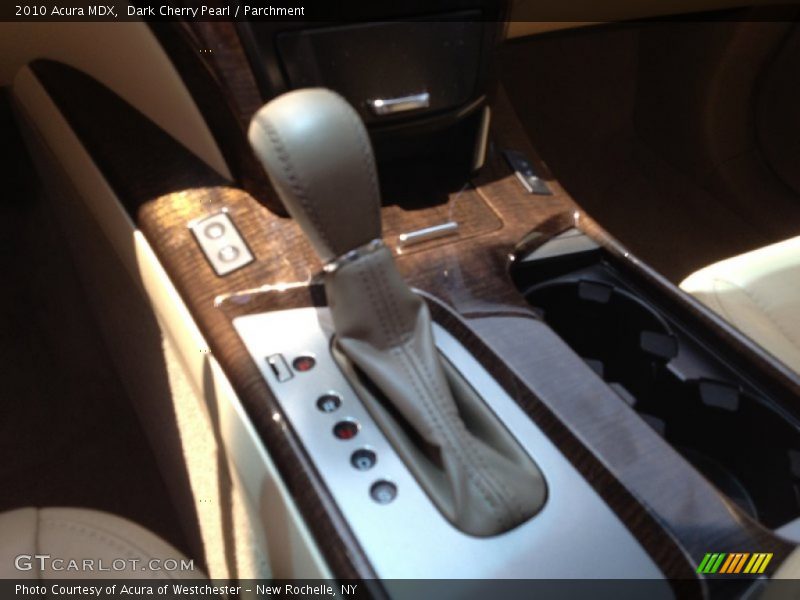 Dark Cherry Pearl / Parchment 2010 Acura MDX