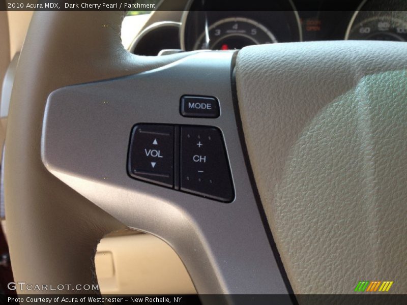 Dark Cherry Pearl / Parchment 2010 Acura MDX