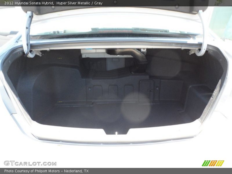 Hyper Silver Metallic / Gray 2012 Hyundai Sonata Hybrid