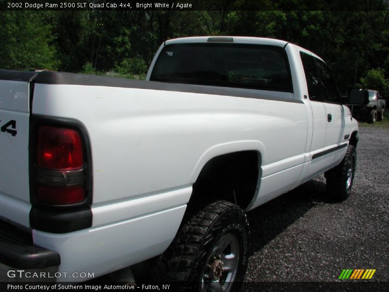 Bright White / Agate 2002 Dodge Ram 2500 SLT Quad Cab 4x4