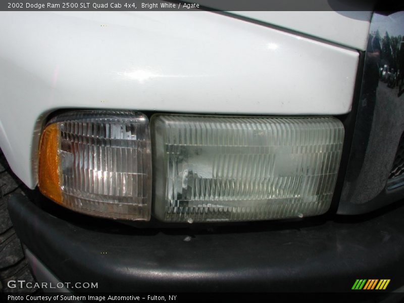 Bright White / Agate 2002 Dodge Ram 2500 SLT Quad Cab 4x4