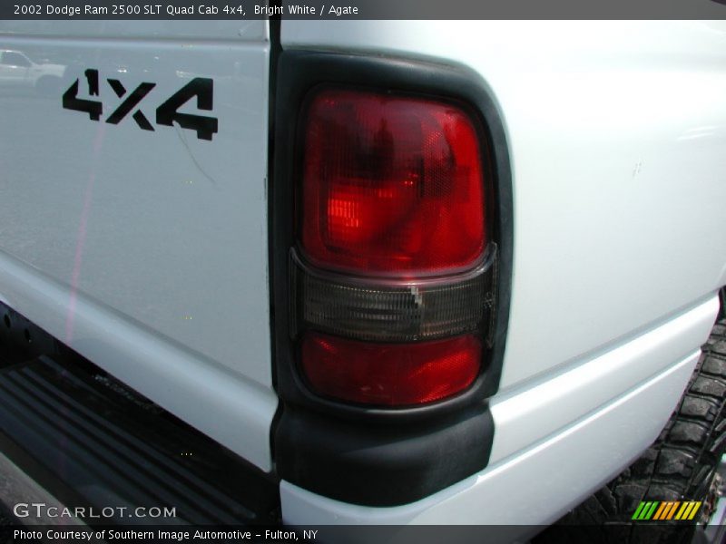 Bright White / Agate 2002 Dodge Ram 2500 SLT Quad Cab 4x4