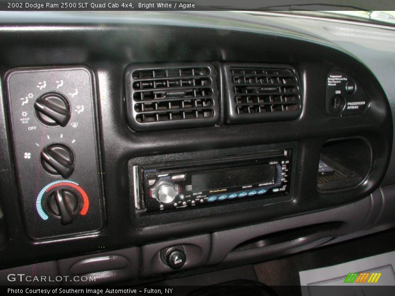 Bright White / Agate 2002 Dodge Ram 2500 SLT Quad Cab 4x4