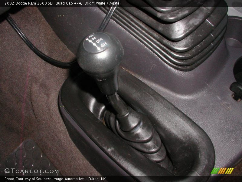 Bright White / Agate 2002 Dodge Ram 2500 SLT Quad Cab 4x4