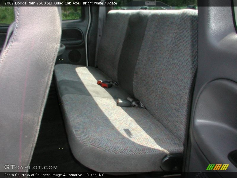 Bright White / Agate 2002 Dodge Ram 2500 SLT Quad Cab 4x4