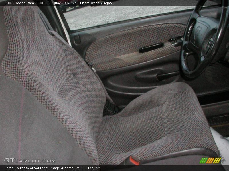 Bright White / Agate 2002 Dodge Ram 2500 SLT Quad Cab 4x4