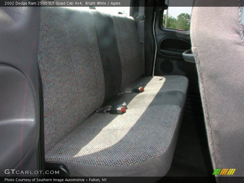 Bright White / Agate 2002 Dodge Ram 2500 SLT Quad Cab 4x4