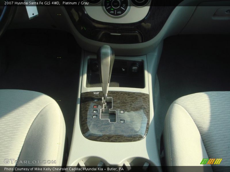 Platinum / Gray 2007 Hyundai Santa Fe GLS 4WD