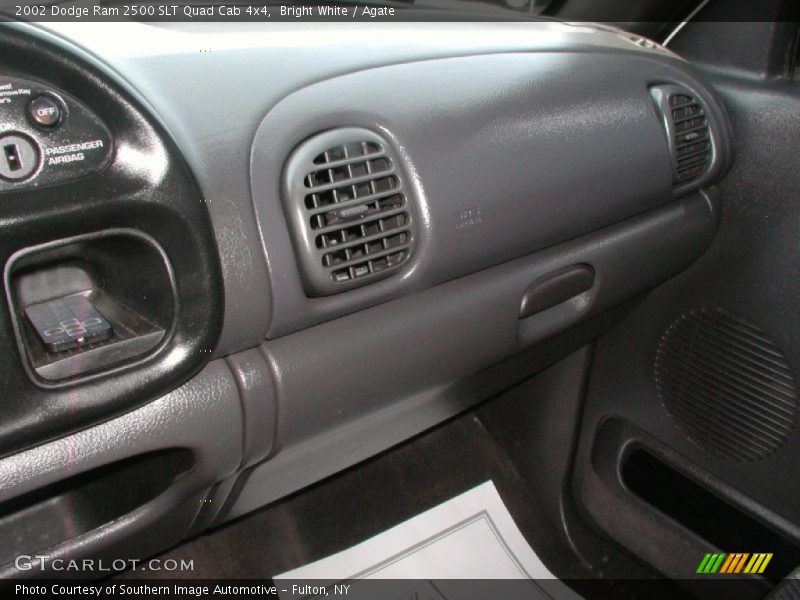 Bright White / Agate 2002 Dodge Ram 2500 SLT Quad Cab 4x4