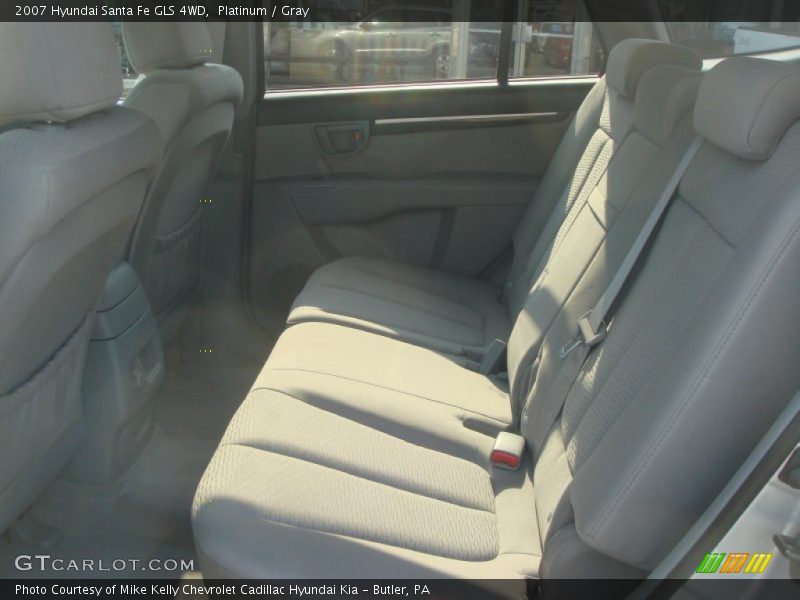 Platinum / Gray 2007 Hyundai Santa Fe GLS 4WD