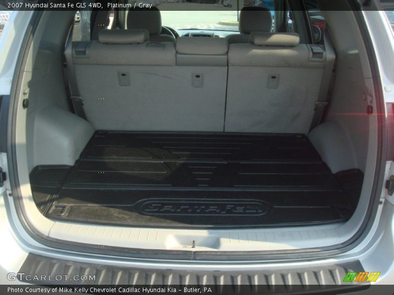 Platinum / Gray 2007 Hyundai Santa Fe GLS 4WD