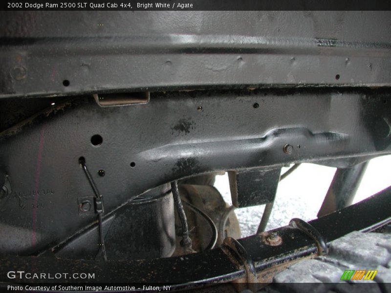 Bright White / Agate 2002 Dodge Ram 2500 SLT Quad Cab 4x4