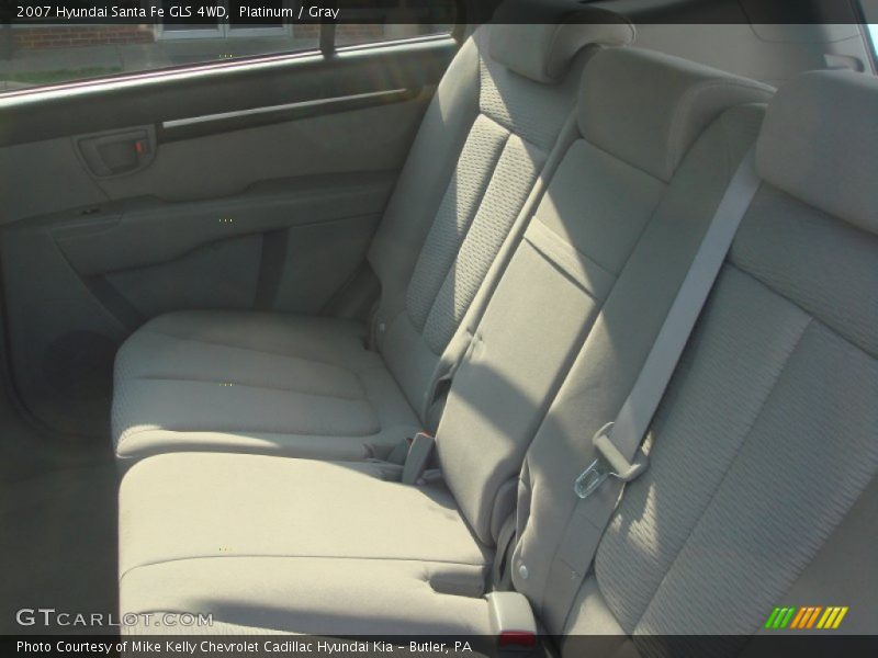 Platinum / Gray 2007 Hyundai Santa Fe GLS 4WD