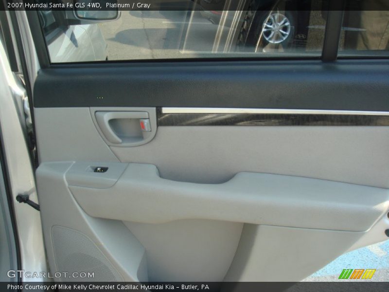 Platinum / Gray 2007 Hyundai Santa Fe GLS 4WD