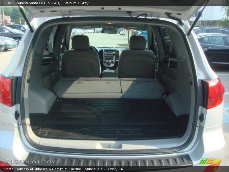 Platinum / Gray 2007 Hyundai Santa Fe GLS 4WD