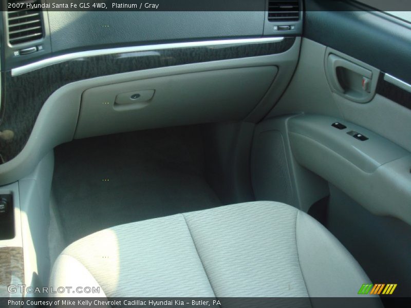 Platinum / Gray 2007 Hyundai Santa Fe GLS 4WD