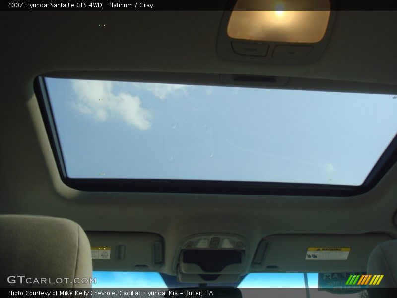 Platinum / Gray 2007 Hyundai Santa Fe GLS 4WD