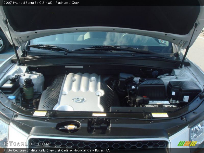 Platinum / Gray 2007 Hyundai Santa Fe GLS 4WD