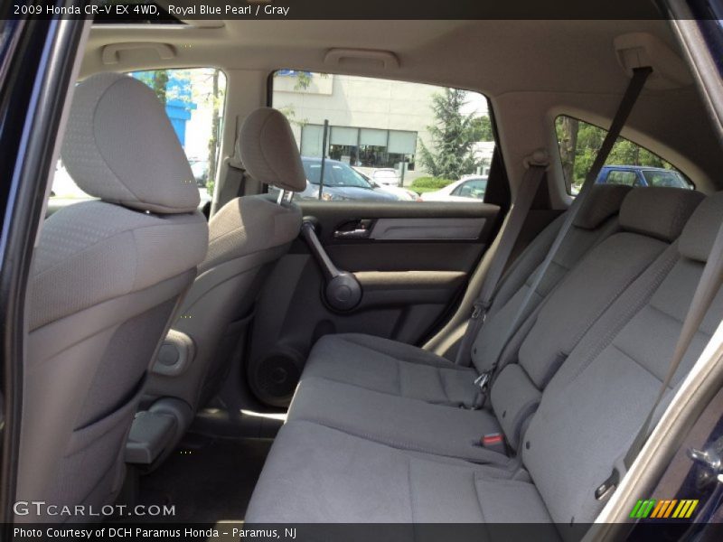 Royal Blue Pearl / Gray 2009 Honda CR-V EX 4WD