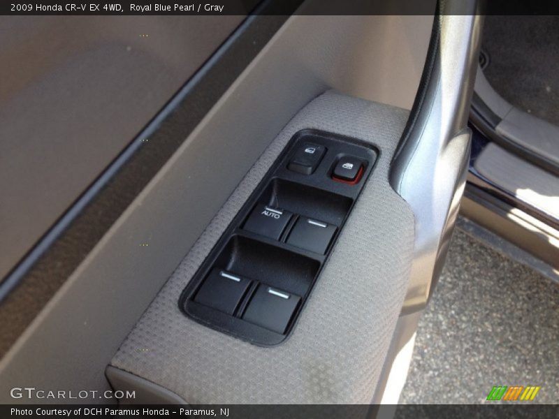 Royal Blue Pearl / Gray 2009 Honda CR-V EX 4WD