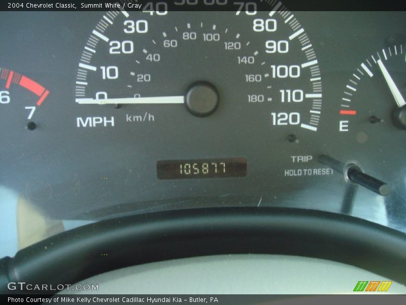 Summit White / Gray 2004 Chevrolet Classic