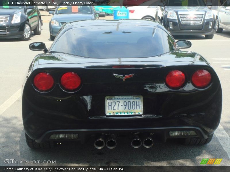 Black / Ebony Black 2011 Chevrolet Corvette Coupe