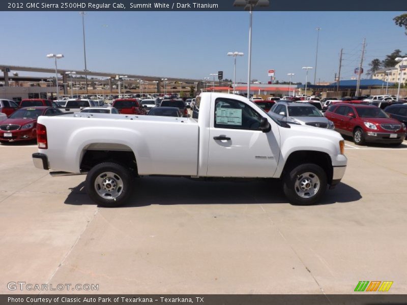  2012 Sierra 2500HD Regular Cab Summit White