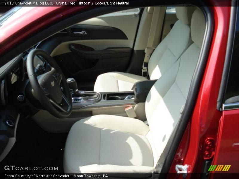 Crystal Red Tintcoat / Cocoa/Light Neutral 2013 Chevrolet Malibu ECO