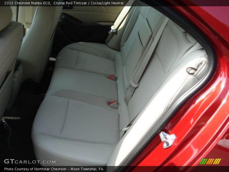 Crystal Red Tintcoat / Cocoa/Light Neutral 2013 Chevrolet Malibu ECO