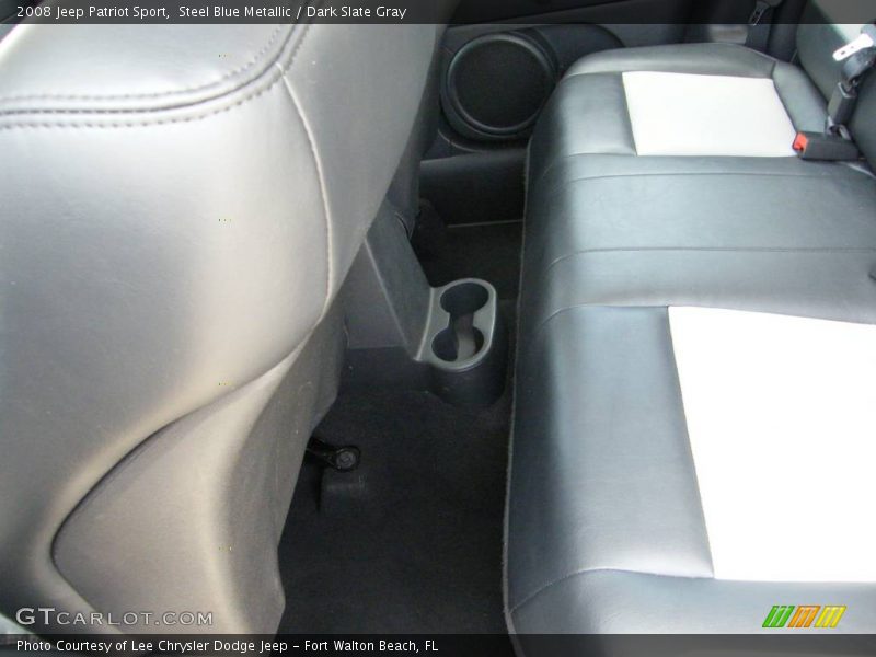 Steel Blue Metallic / Dark Slate Gray 2008 Jeep Patriot Sport