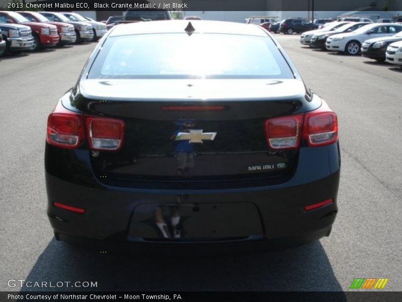 Black Granite Metallic / Jet Black 2013 Chevrolet Malibu ECO