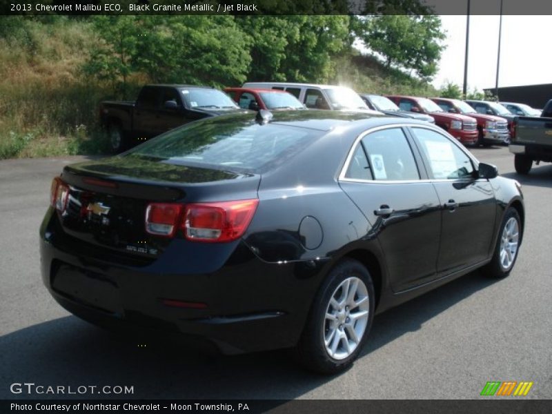 Black Granite Metallic / Jet Black 2013 Chevrolet Malibu ECO