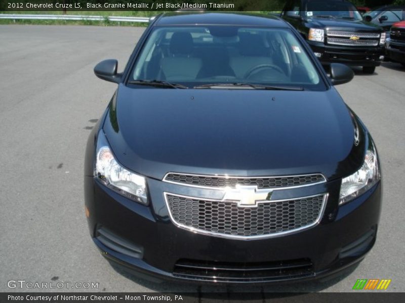 Black Granite Metallic / Jet Black/Medium Titanium 2012 Chevrolet Cruze LS