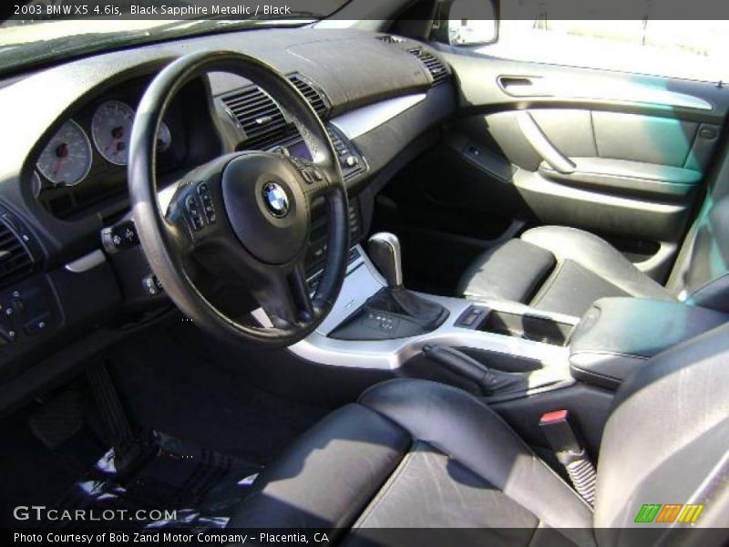 Black Sapphire Metallic / Black 2003 BMW X5 4.6is
