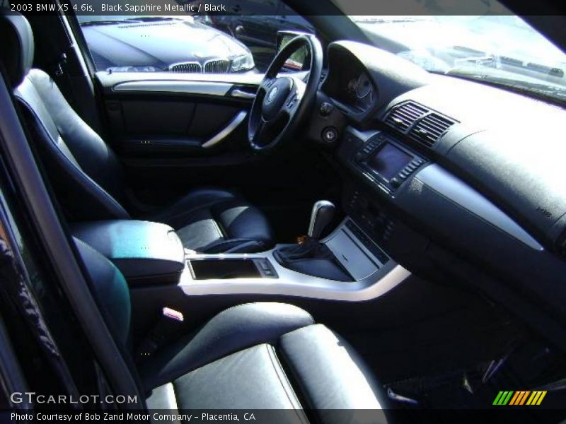 Black Sapphire Metallic / Black 2003 BMW X5 4.6is