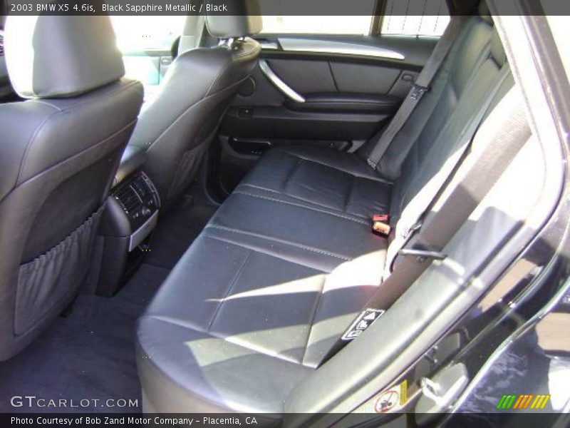 Black Sapphire Metallic / Black 2003 BMW X5 4.6is