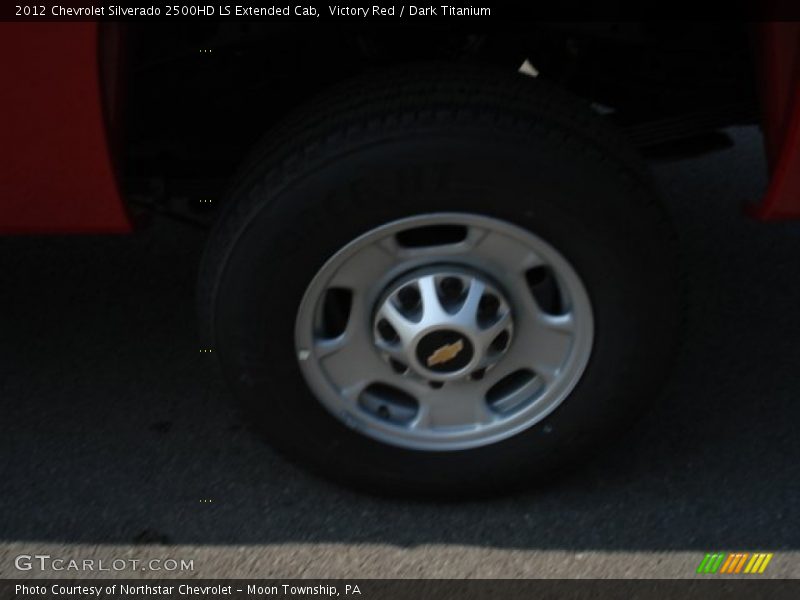 Victory Red / Dark Titanium 2012 Chevrolet Silverado 2500HD LS Extended Cab