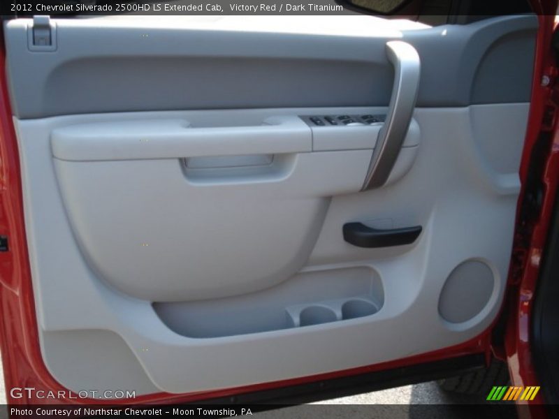 Victory Red / Dark Titanium 2012 Chevrolet Silverado 2500HD LS Extended Cab