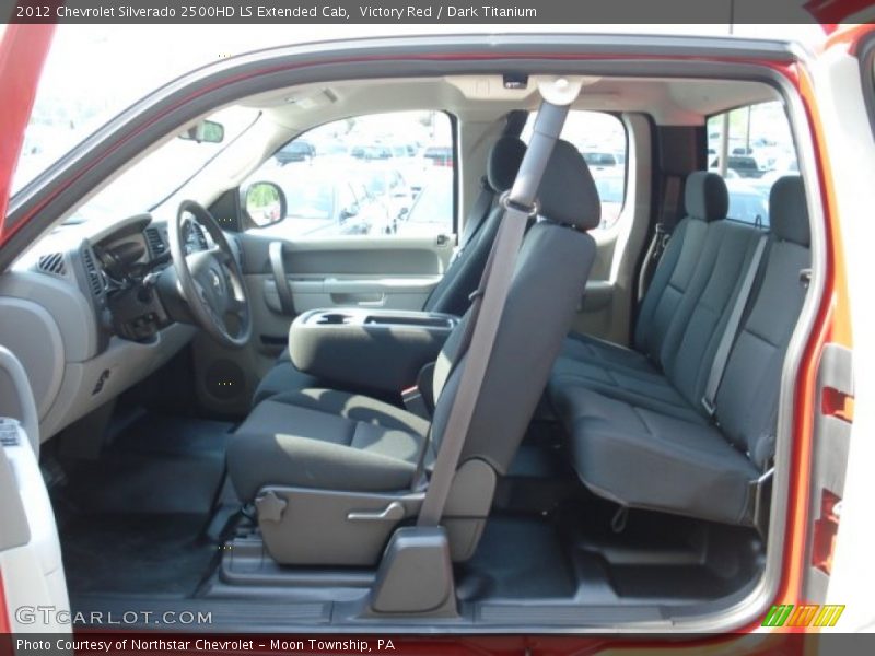 Victory Red / Dark Titanium 2012 Chevrolet Silverado 2500HD LS Extended Cab