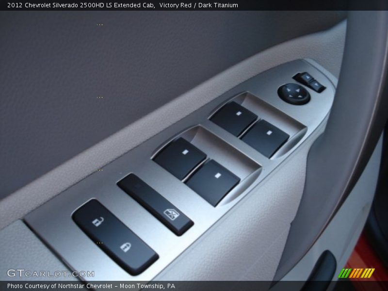 Victory Red / Dark Titanium 2012 Chevrolet Silverado 2500HD LS Extended Cab